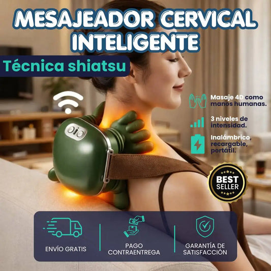 MASAJEADOR DE CUELLO PORTÁTIL